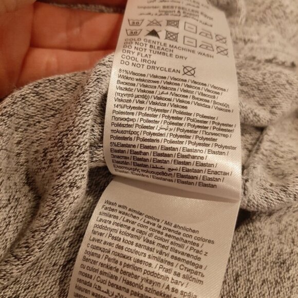 3/$20 ONLY Ruffled Flounce Knit Top Boat Neck 3/4 Sleeve Super Stretchy Pullover - Picture 16 of 16